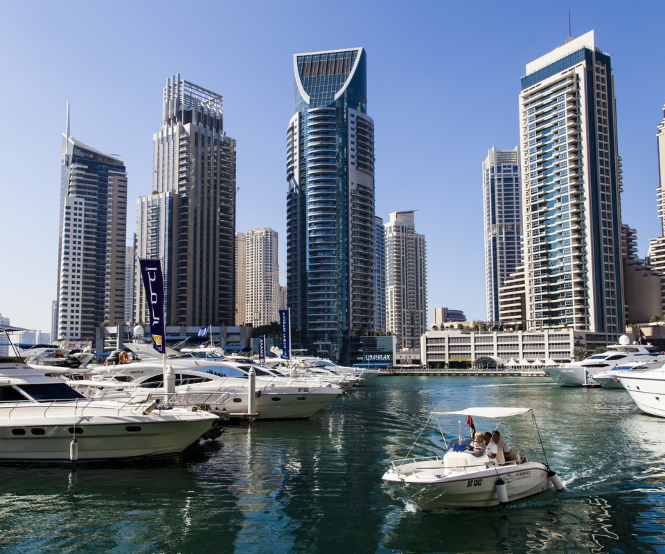 United Arab Emirates, Dubai, Wispy Marina screenshot #1 960x800