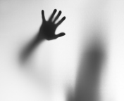 Das Hand Silhouette Wallpaper 176x144