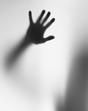 Das Hand Silhouette Wallpaper 176x220