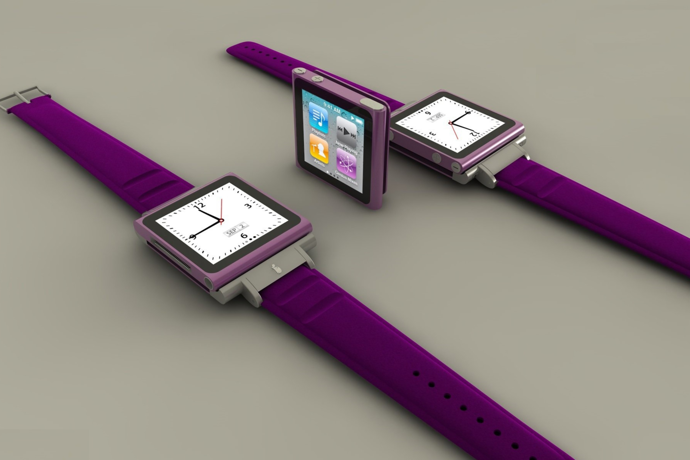 Apple Watches and iPod Nano screenshot #1 2880x1920