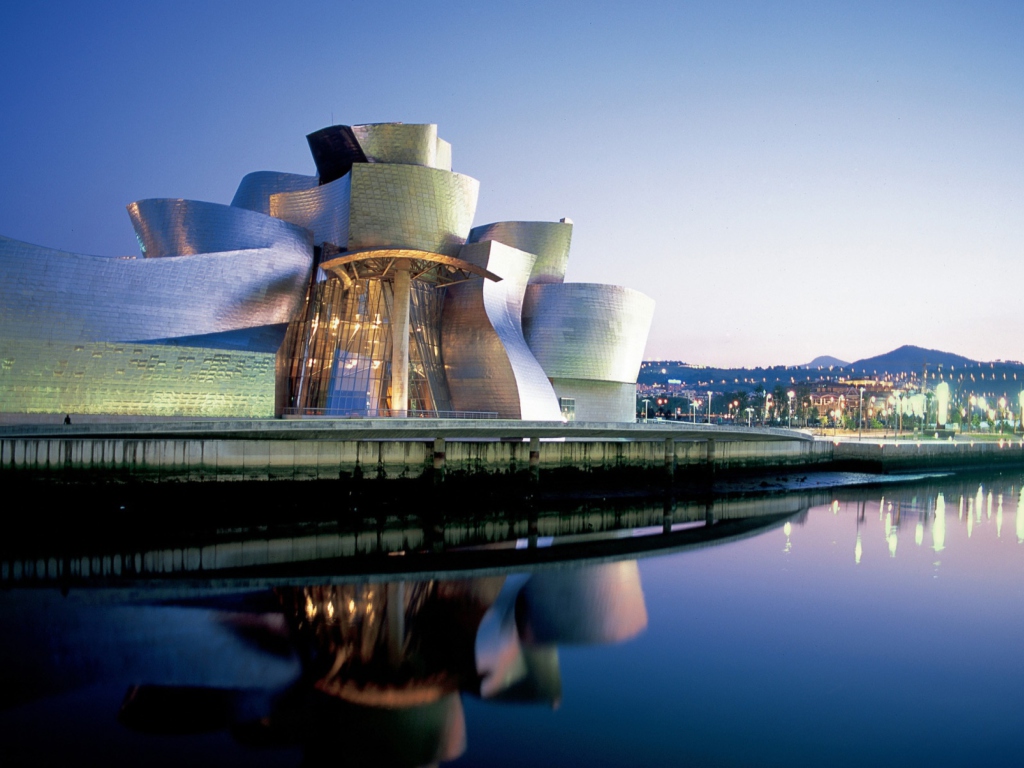Screenshot №1 pro téma Guggenheim Museum Bilbao Spain 1024x768