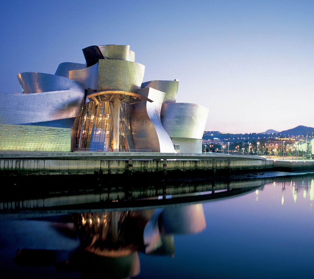 Sfondi Guggenheim Museum Bilbao Spain 1080x960