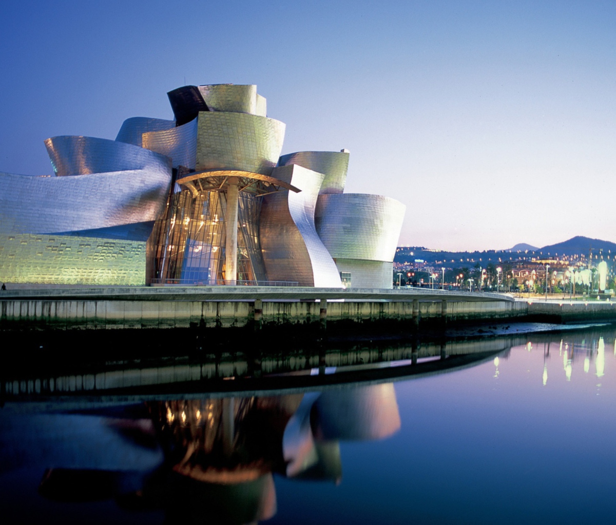 Sfondi Guggenheim Museum Bilbao Spain 1200x1024