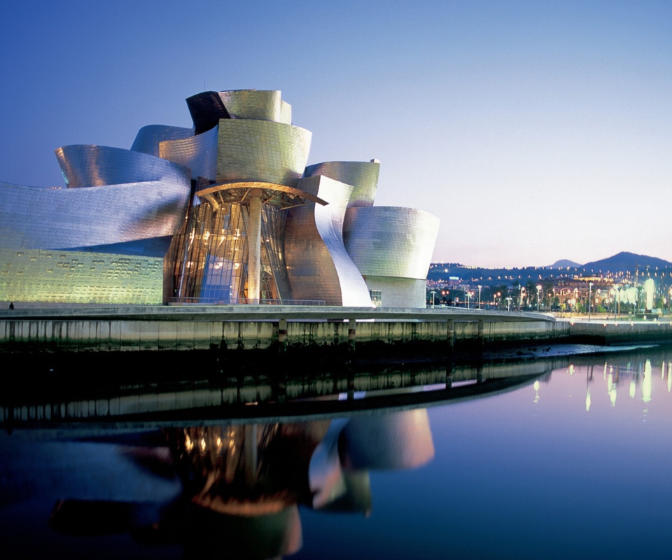 Sfondi Guggenheim Museum Bilbao Spain 960x800