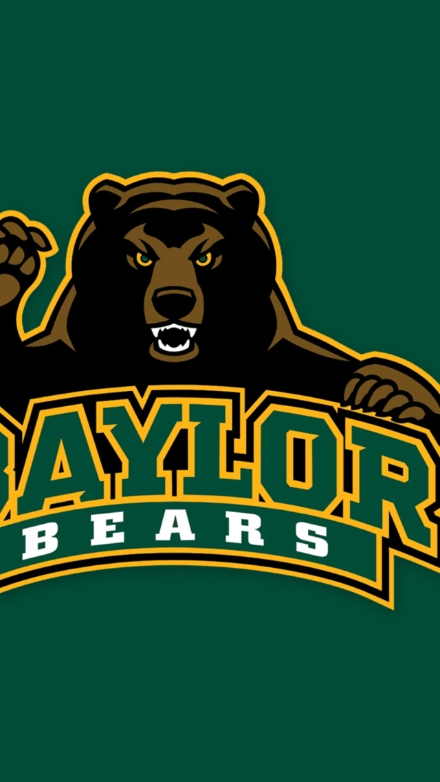 Fondo de pantalla Baylor Bears 640x1136