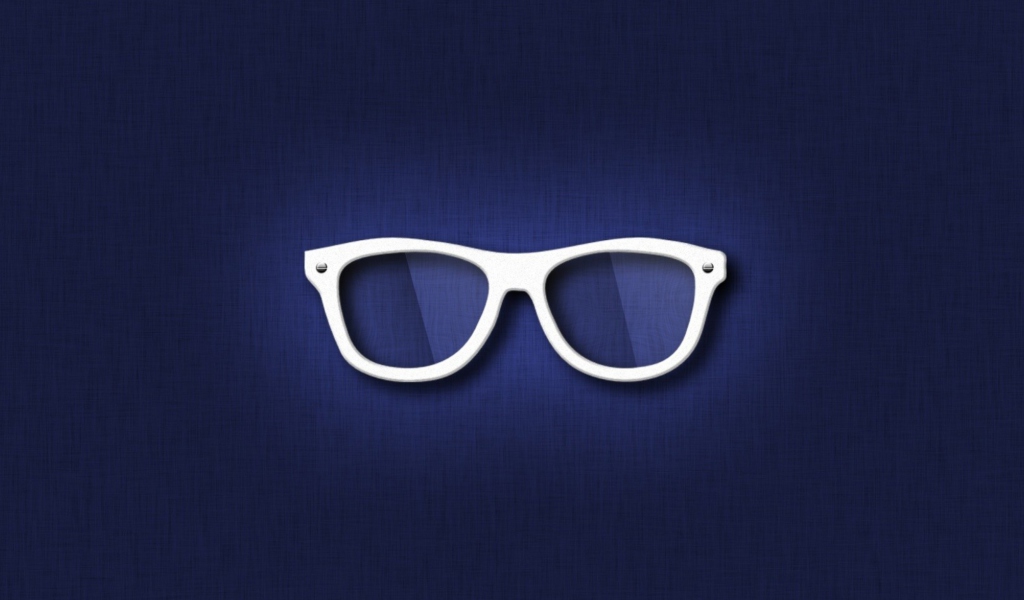 Sfondi Hipster Glasses Illustration 1024x600