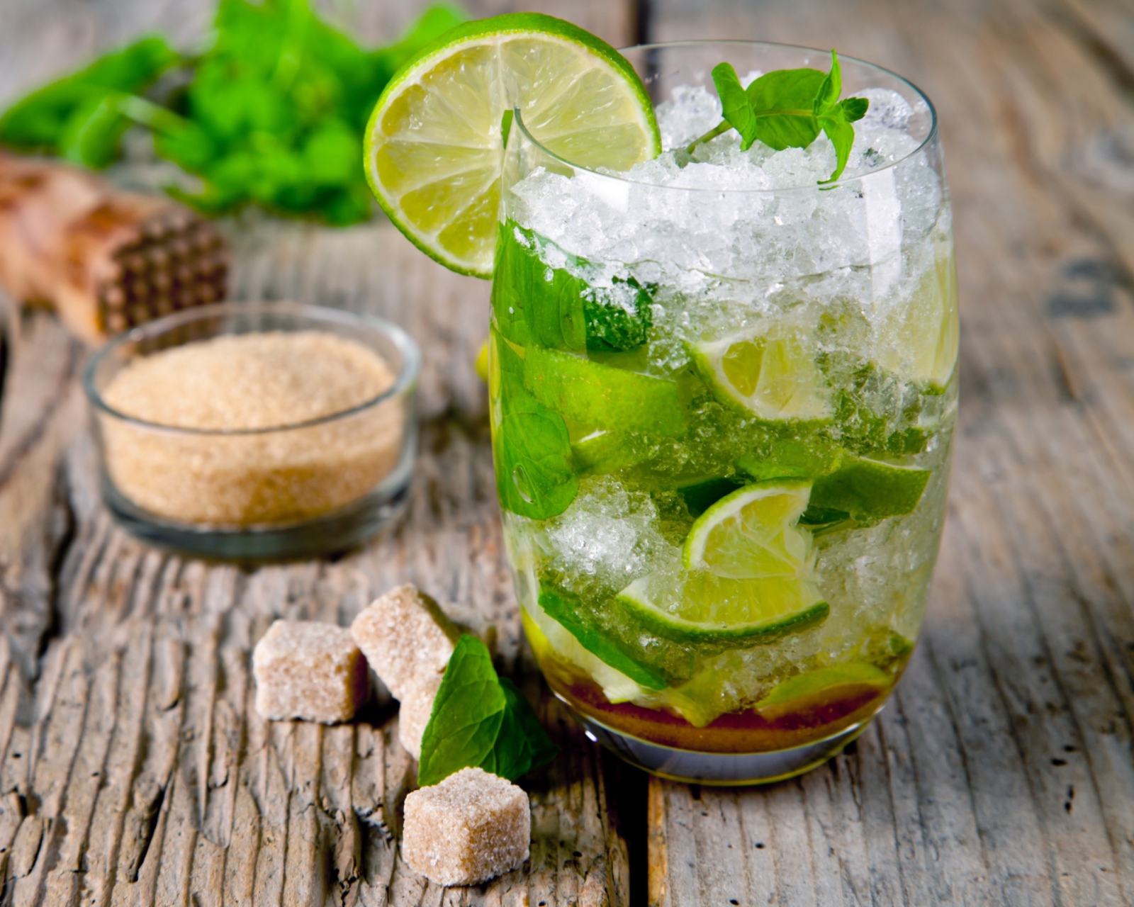 Обои Mojito Caribbean Cocktail 1600x1280