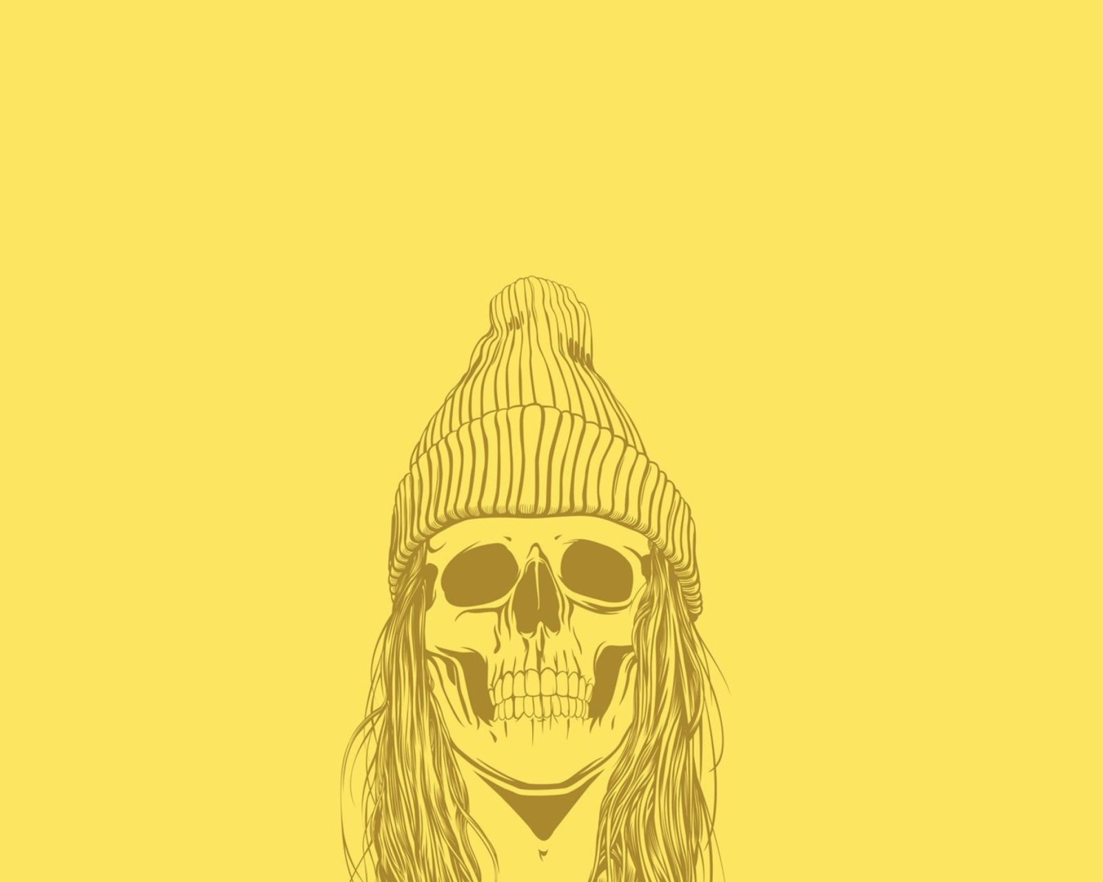 Sfondi Skull In Hat 1600x1280