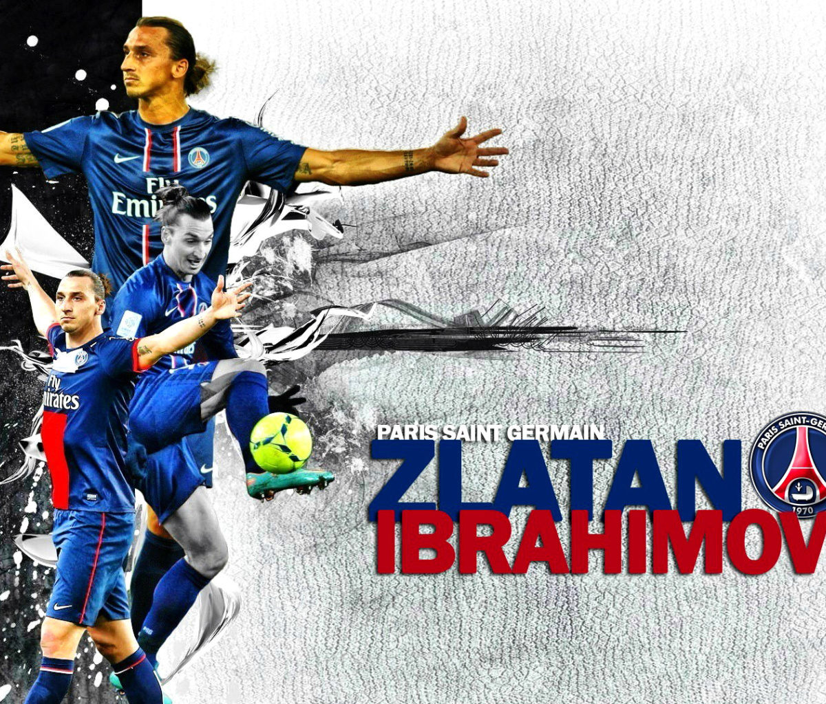 Das Zlatan Ibrahimovic Wallpaper 1200x1024