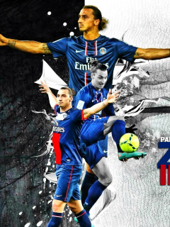 Das Zlatan Ibrahimovic Wallpaper 240x320