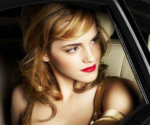 Fondo de pantalla Glamorous Emma Watson 480x400
