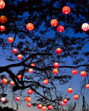 Chinese New Year Lanterns screenshot #1 128x160