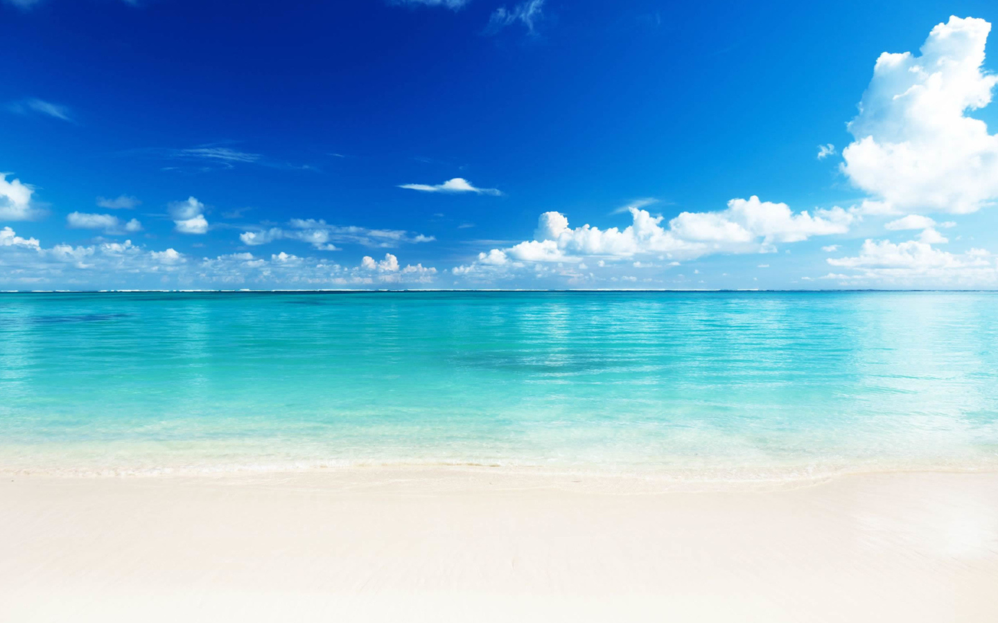 Turquoise Water Beach screenshot #1 1440x900