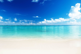 Kostenloses Turquoise Water Beach Wallpaper für Android, iPhone und iPad