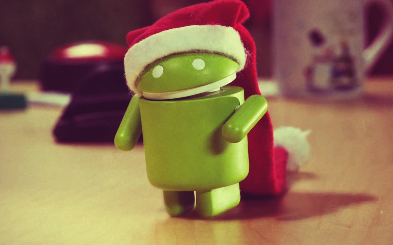 Android Christmas wallpaper 1280x800