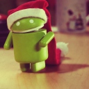 Android Christmas wallpaper 128x128