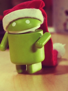 Das Android Christmas Wallpaper 240x320