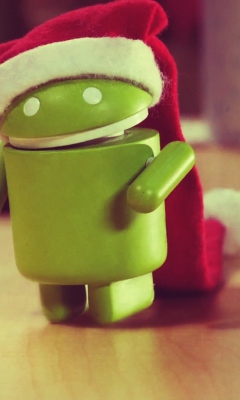 Android Christmas wallpaper 240x400