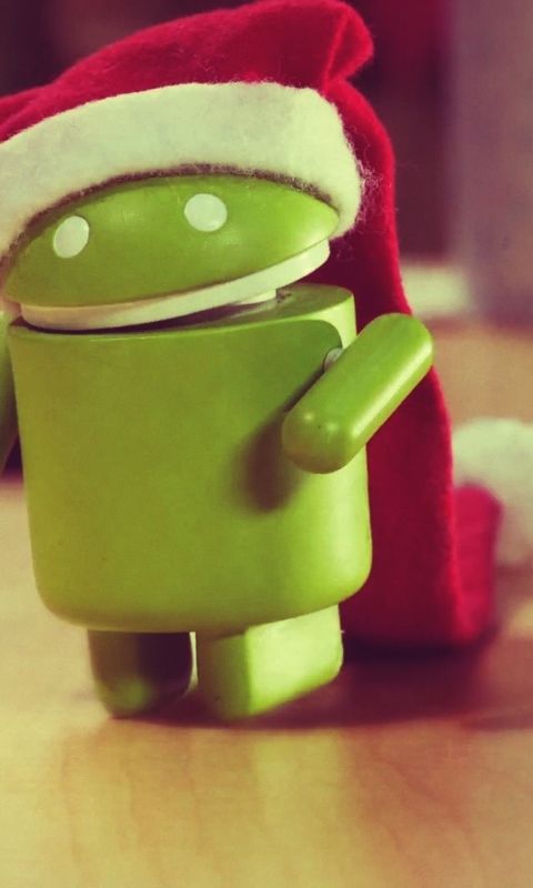 Android Christmas wallpaper 480x800