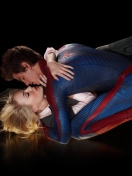 Sfondi Amazing Spider Man Love Kiss 132x176