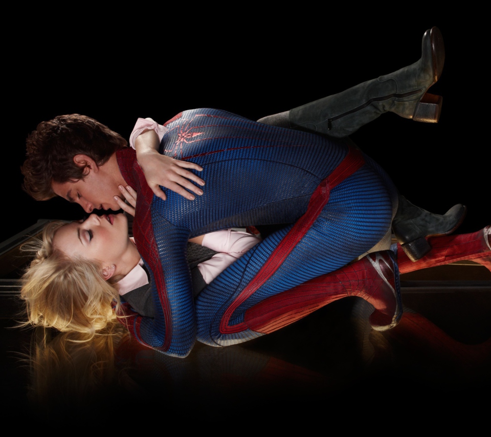 Screenshot №1 pro téma Amazing Spider Man Love Kiss 960x854