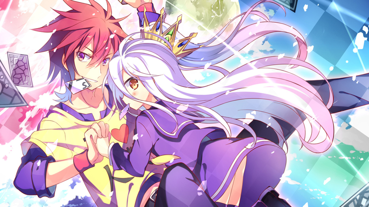 Sfondi Sora and shiro - No Game No Life 1280x720