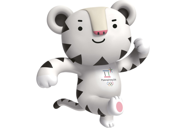 Das 2018 Winter Olympics Pyeongchang Mascot Wallpaper