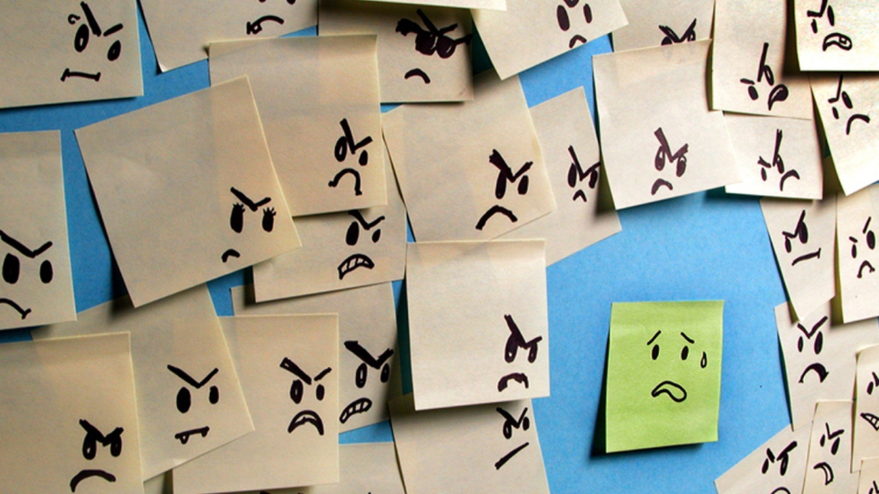 Angry Faces wallpaper 1280x720