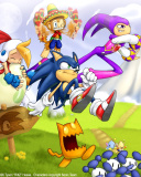 Fondo de pantalla Sonic the Hedgehog 128x160