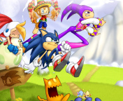Screenshot №1 pro téma Sonic the Hedgehog 176x144