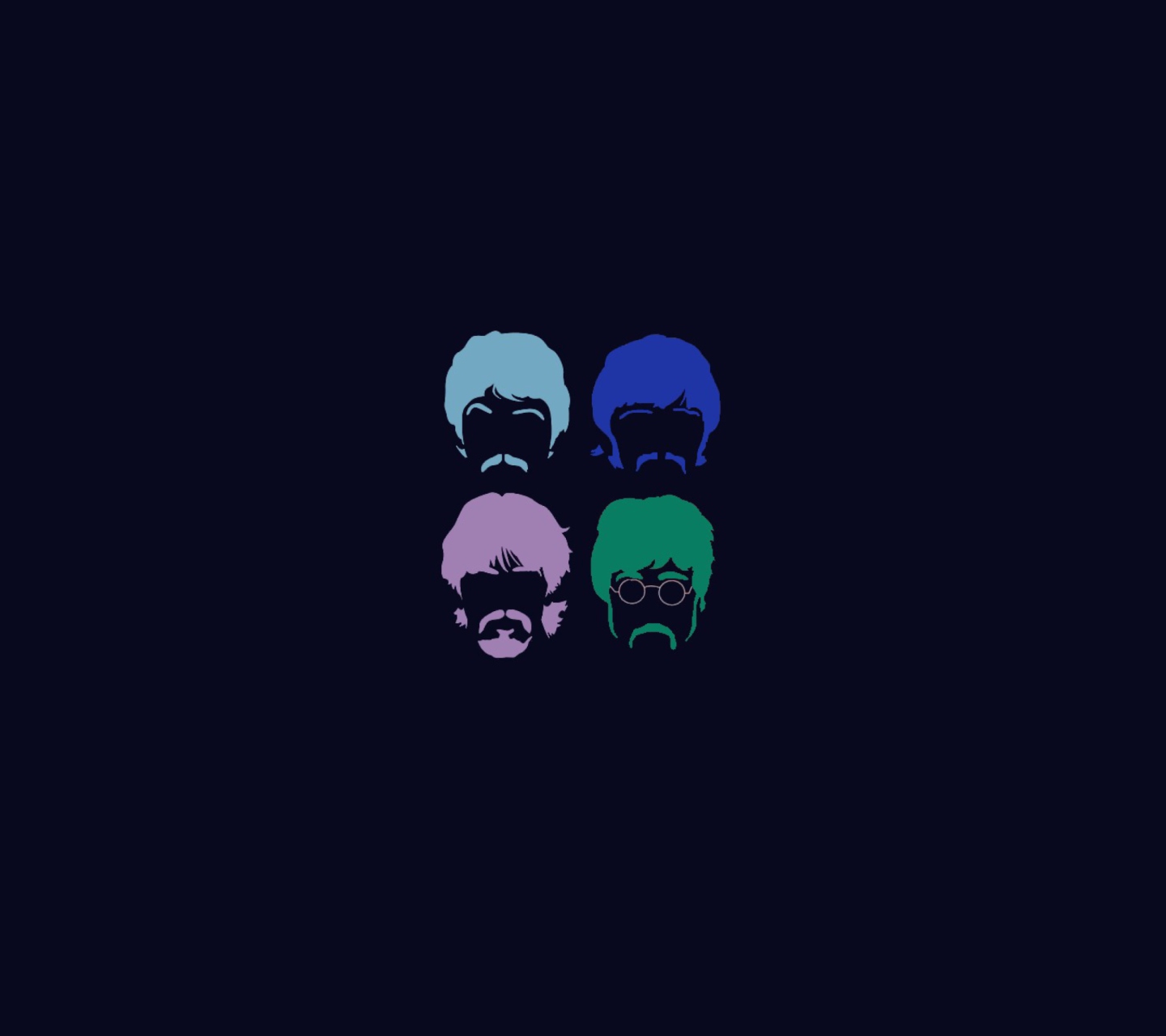 Das The Beatles Wallpaper 1440x1280