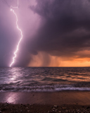 Sfondi Storm & Lightning 128x160