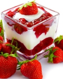 Sfondi Strawberry Dessert 128x160