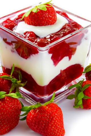 Strawberry Dessert screenshot #1 320x480