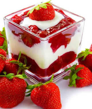 Strawberry Dessert - Obrázkek zdarma pro 768x1280