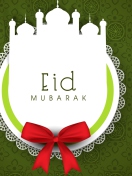 Обои Eid Mubarak 132x176