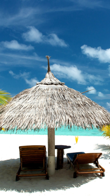 Обои Luxury Beach on Bonaire 360x640