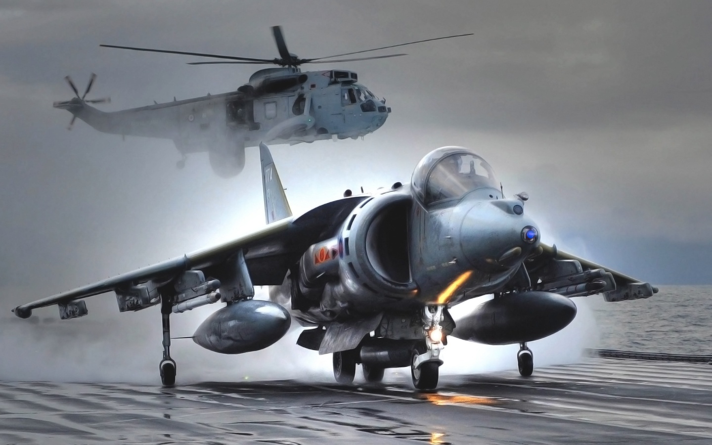 Das British Aerospace Harrier GR7 Wallpaper 1440x900