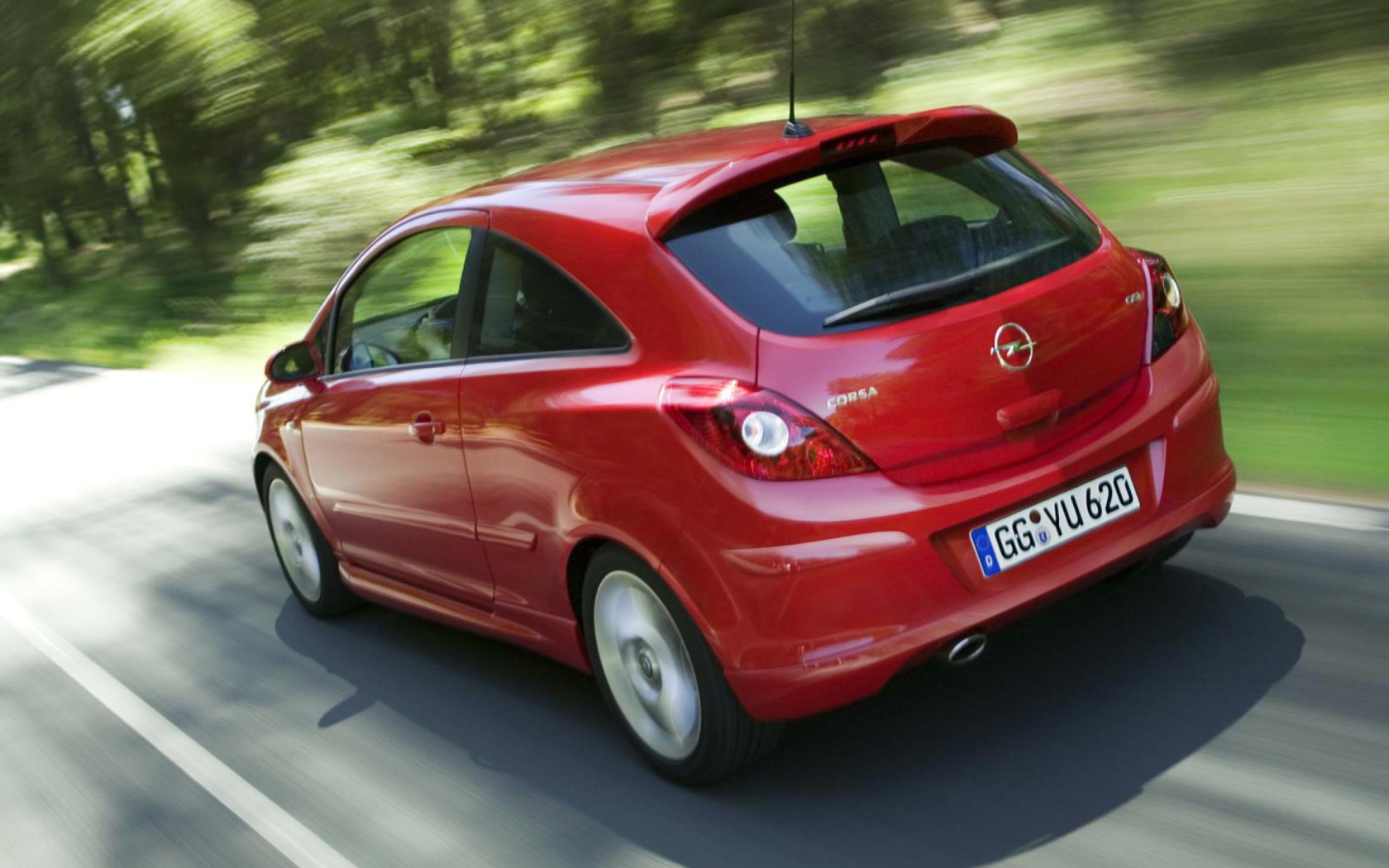 Das Opel Corsa GSi Wallpaper 1680x1050