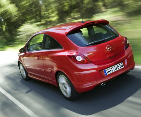 Opel Corsa GSi wallpaper 480x400