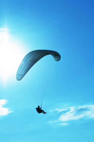 Parachute wallpaper 320x480