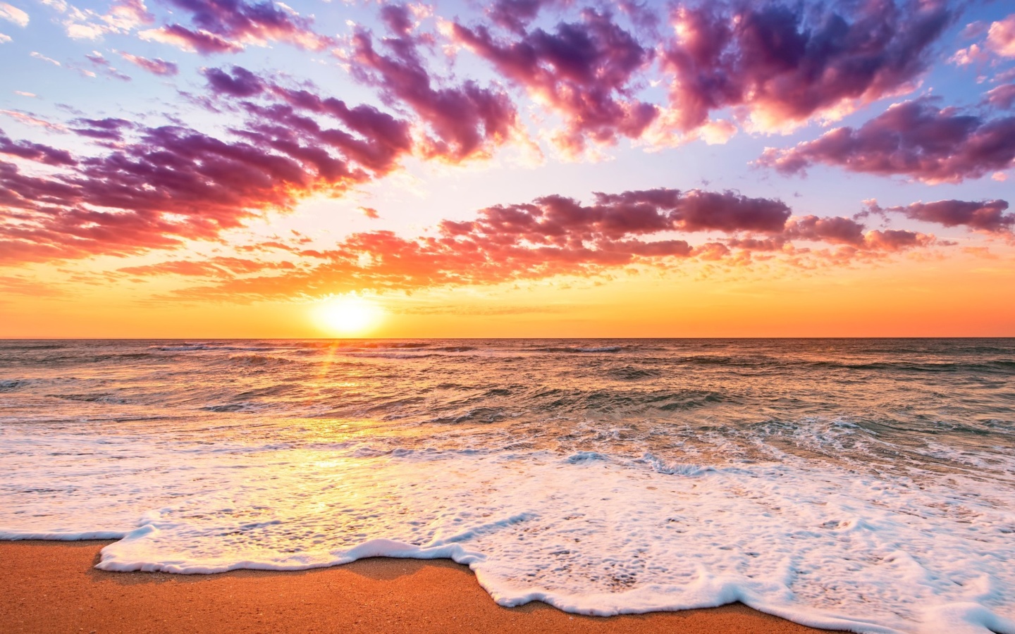 Fondo de pantalla Unbelievable sunset 1440x900