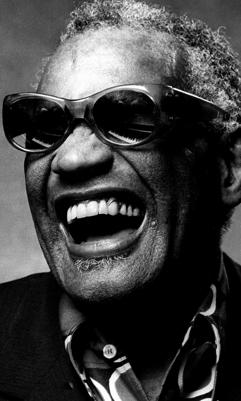 Fondo de pantalla Ray Charles Rhythm and Blues 480x800