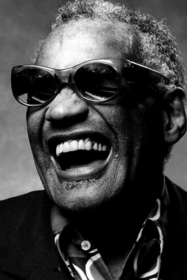 Ray Charles Rhythm and Blues wallpaper 640x960