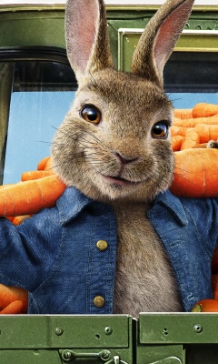 Обои Peter Rabbit 2 The Runaway 2020 240x400