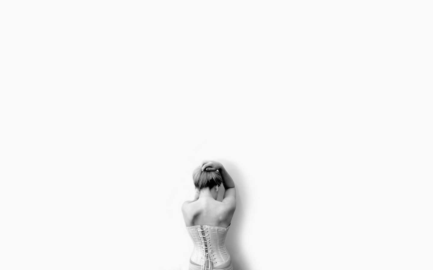 Das White Sadness Wallpaper 1440x900