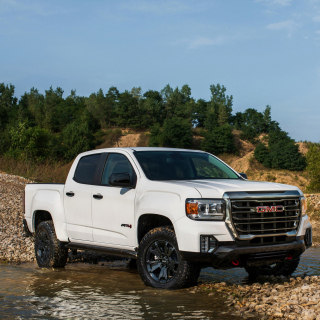 2021 GMC Canyon AT4 Crew Cab sfondi gratuiti per iPad Air