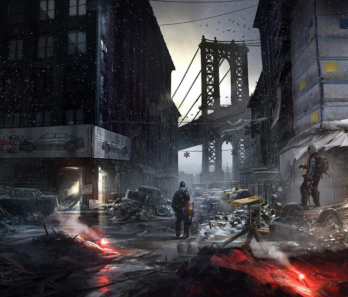 Das Tom Clancy's The Division Wallpaper 1200x1024