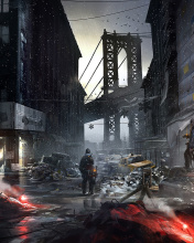 Das Tom Clancy's The Division Wallpaper 176x220