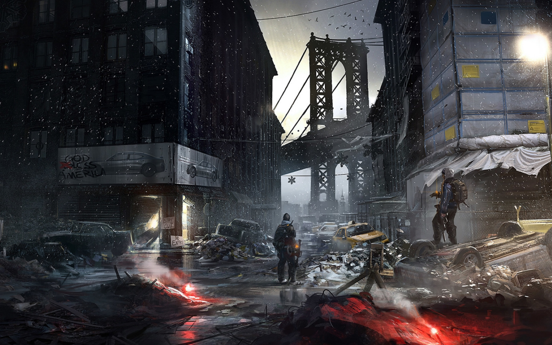 Screenshot №1 pro téma Tom Clancy's The Division 1920x1200
